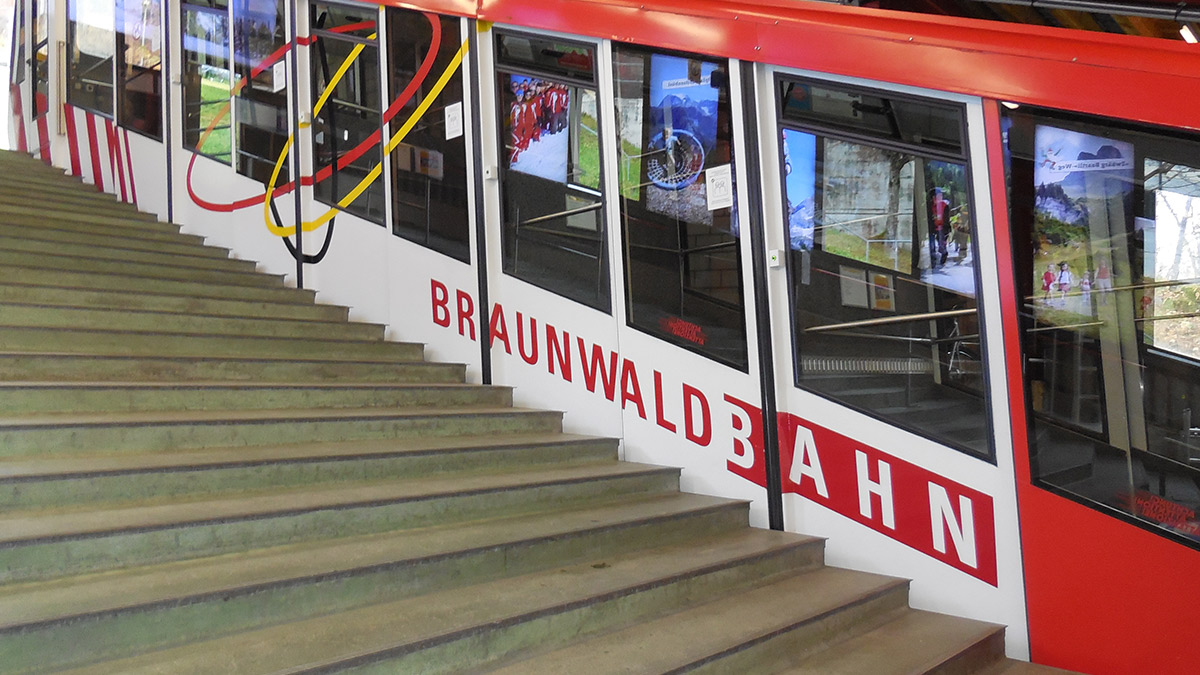 Braunwald-Bahn-post